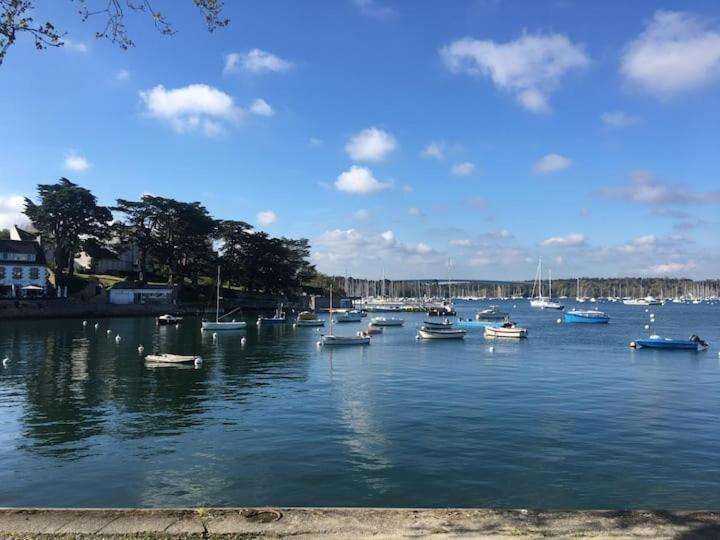 Belle maison rénovée, 5mn à pied de la mer, classée meublé de tourisme 3 étoiles Île-Tudy Exterior foto