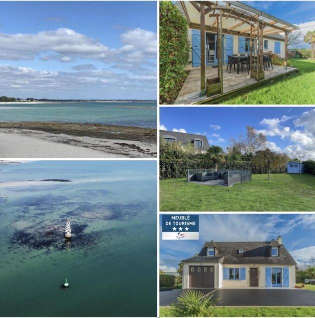 Belle maison rénovée, 5mn à pied de la mer, classée meublé de tourisme 3 étoiles Île-Tudy Exterior foto
