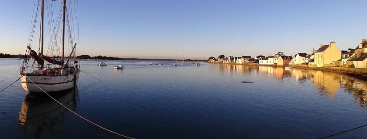 Belle maison rénovée, 5mn à pied de la mer, classée meublé de tourisme 3 étoiles Île-Tudy Exterior foto