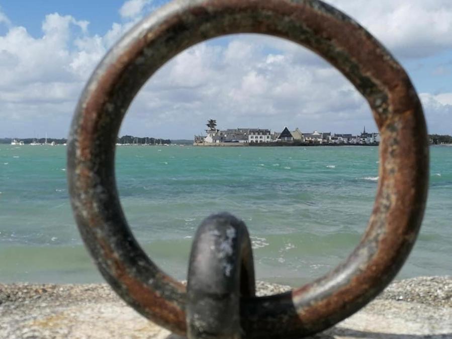 Belle maison rénovée, 5mn à pied de la mer, classée meublé de tourisme 3 étoiles Île-Tudy Exterior foto