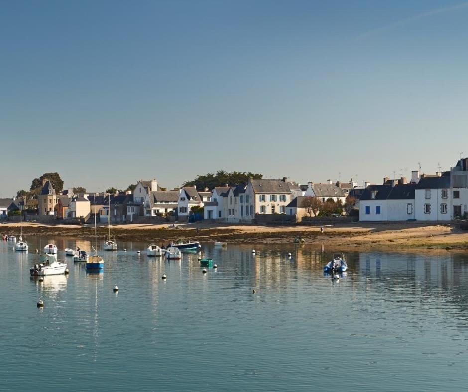 Belle maison rénovée, 5mn à pied de la mer, classée meublé de tourisme 3 étoiles Île-Tudy Exterior foto
